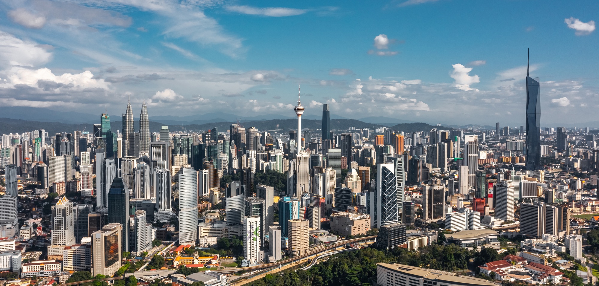 Panorama of Kuala Lumpur